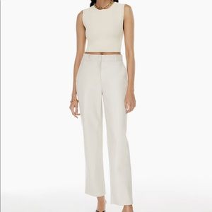 Sculpt Knit Muscle Cropped Tank